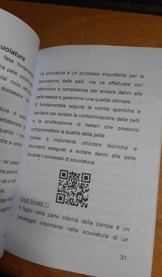 Pellicciaio, conciatura di una pelle di volpe