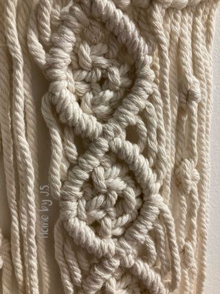 Colgante LUNA macramé, BOHO