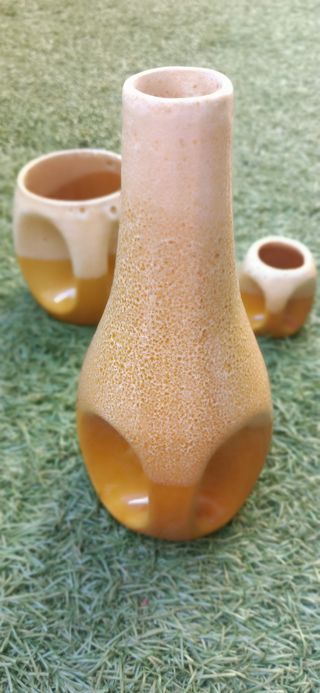 CERAMICA PORTUGUESA JARRA 10 PIEZAS C. PEREIRA