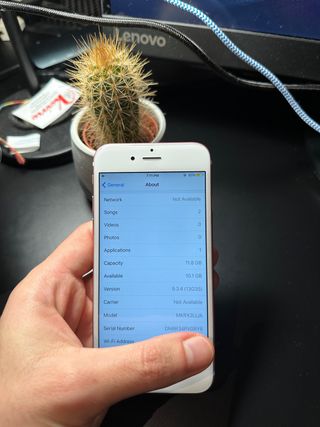 iPhone 6s iOS 9 Rose Gold