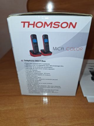 Telefonos inalambricos duo dect