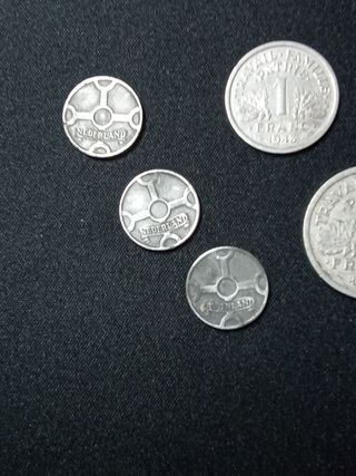 Lote monedas II Guerra Mundial varios pa