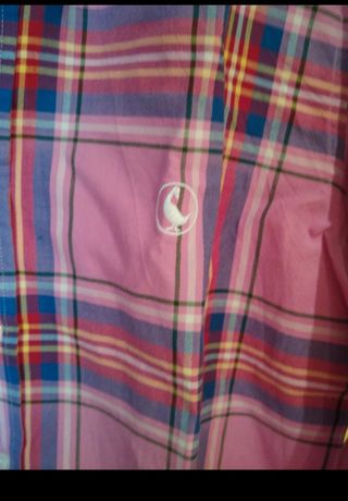 Camisa en cuadros rosa El Ganso