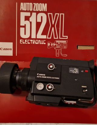 Cámara de video Canon 512XL 8mm