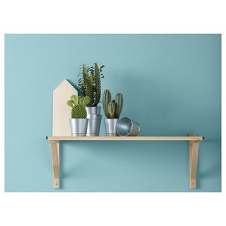 Juego 3 maceteros acero galvanizado