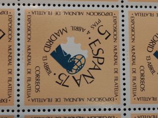 280 SELLOS 1975 Exp.Mundial Filatelia