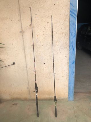 cañas de pescar