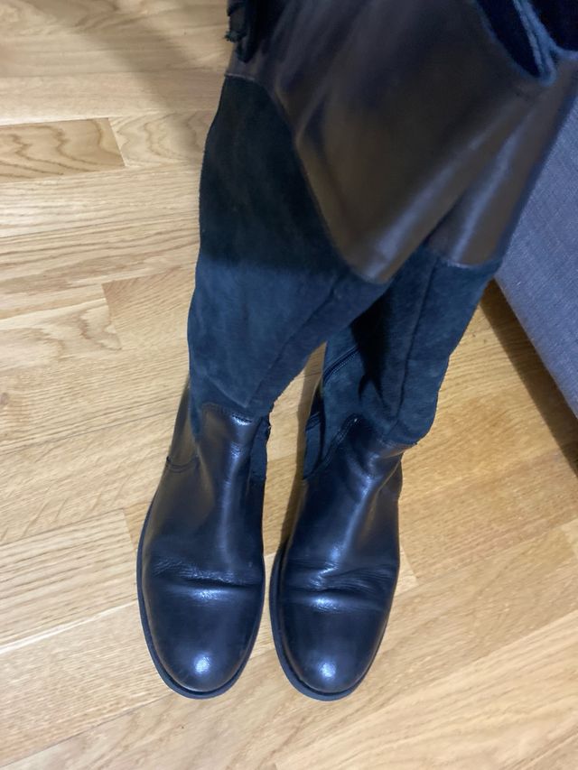 botas altas mujer