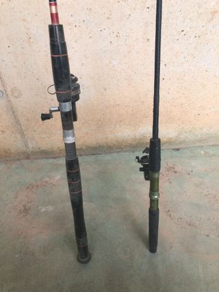 cañas de pescar