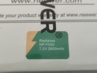 Bateria Neewer x4 2600 mah+2 cargado.(precintadas)