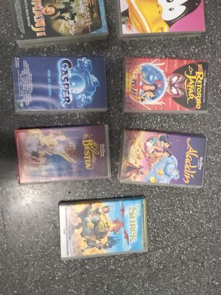 Películas VHS de dibujos originales
