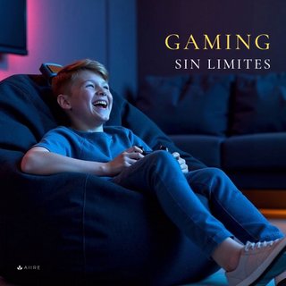 Puff salon redondo moderno - Puf gigante gamer XXL