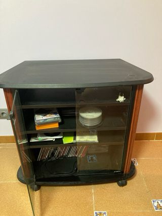 mueble vintage televisión