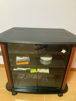 mueble vintage televisión