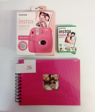 Fujifilm Instax Mini 9, álbum y pack 10 películas