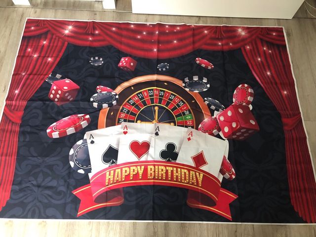 Cartel poster Casino night (2 diferentes)