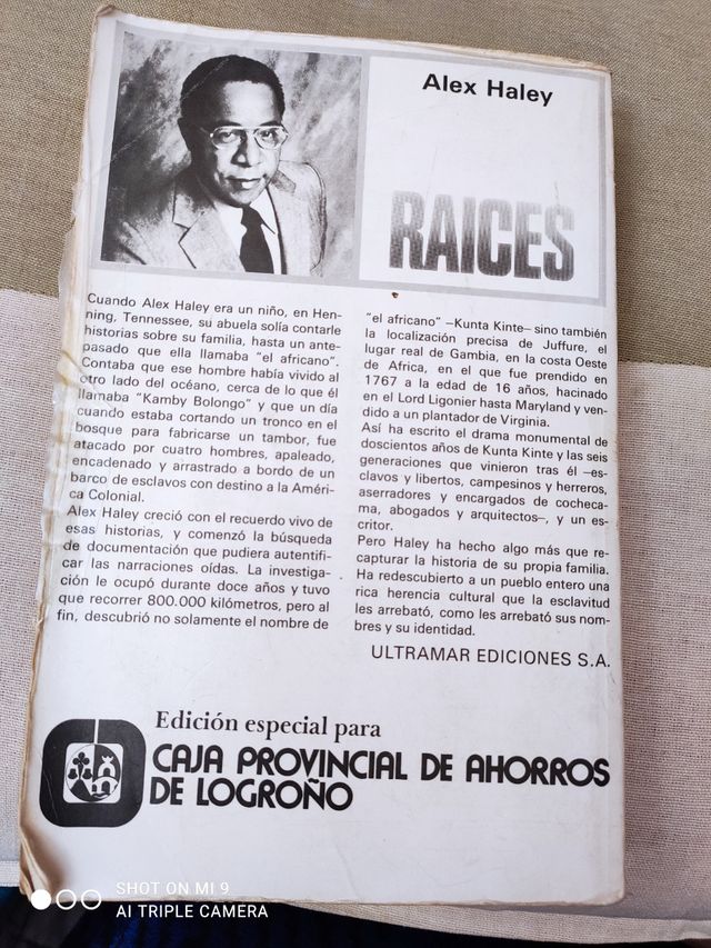 Libro Raíces