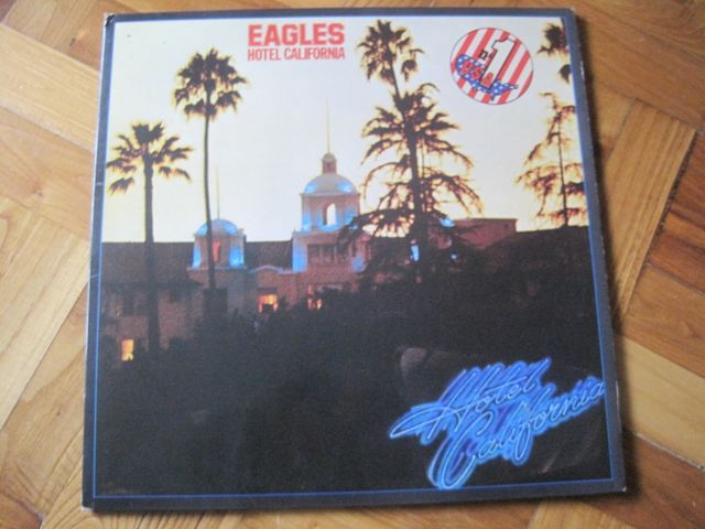 Eagles "Hotel California" LP ed. original inserts