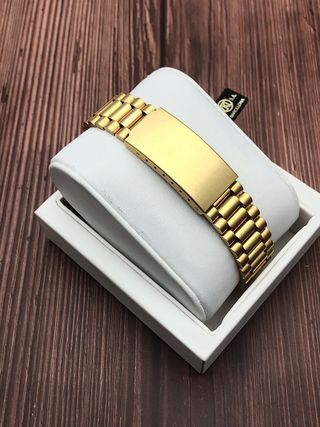 Brazalete/armis president chapado en oro