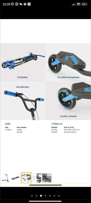 patinete niñ@s fliker