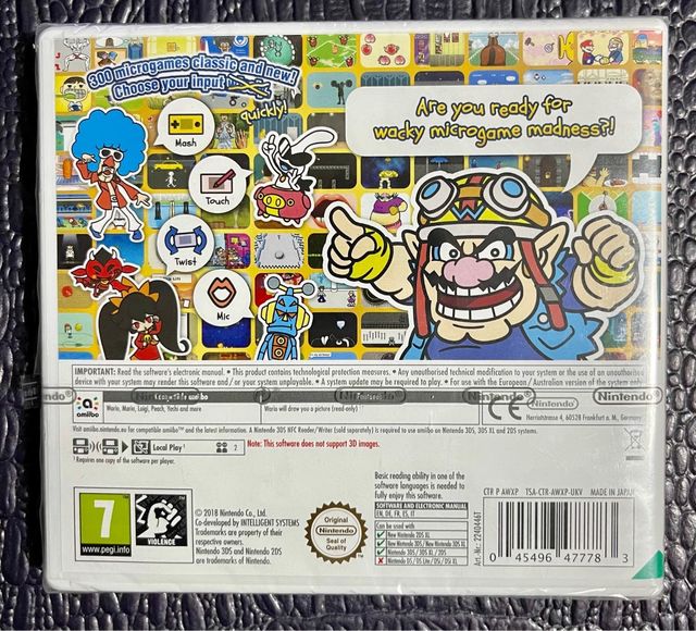 Gioco Nintendo 3DS - WARIO WARE GOLD (nuovo)