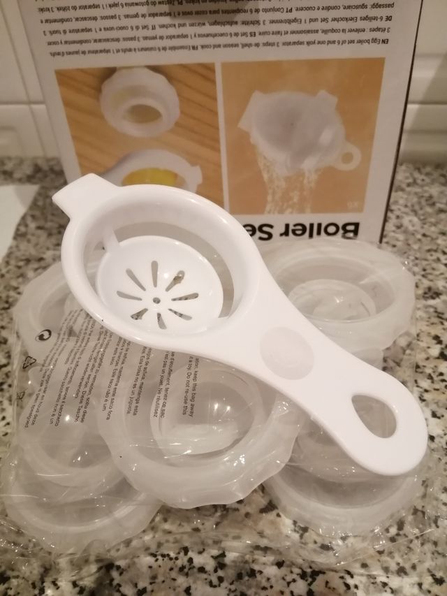 Cocedor de huevos, set