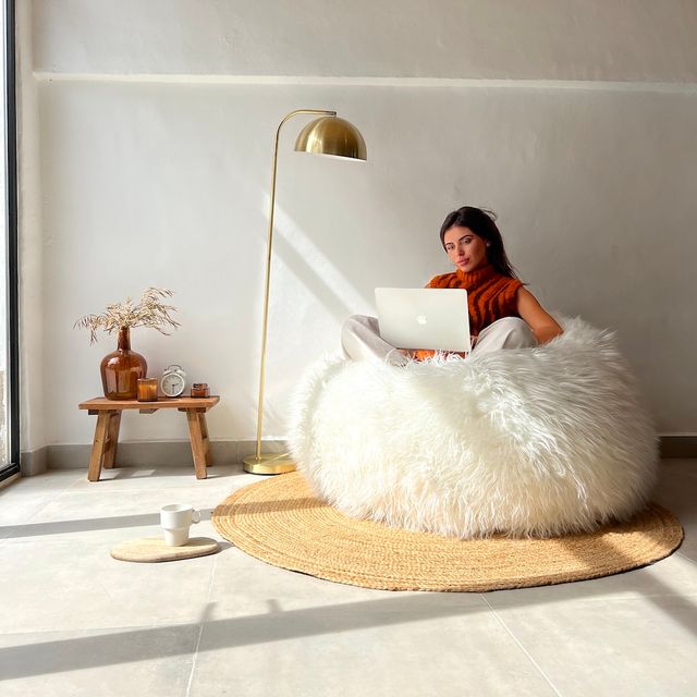 Puff Gigante de diseño - Puf Salon XXL de 130 cm