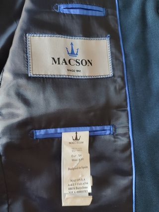 Traje chaqueta