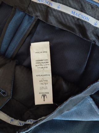 Traje chaqueta