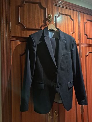 Traje hombre azul marino 