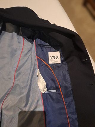 Traje hombre azul marino 