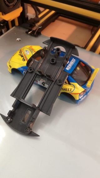 CHASIS PARA SCALEXTRIC RENAULT MAXI MEGANE