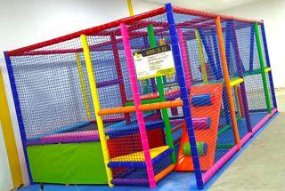 Parque bolas infantil con cama incluida