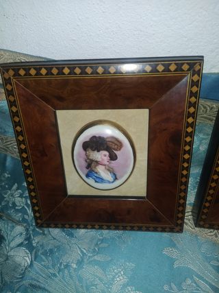 cuadros miniatura esmaltes