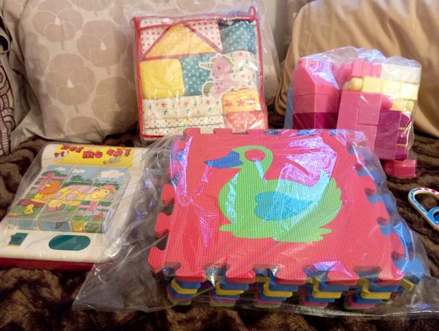 Tapete Puzzle para bebés animais