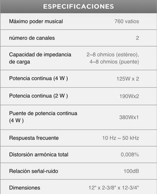 Amplificador pioneer GM-5000T