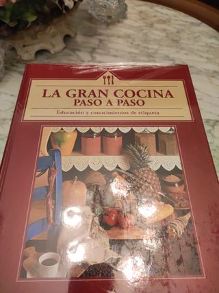 Libros de cocina.