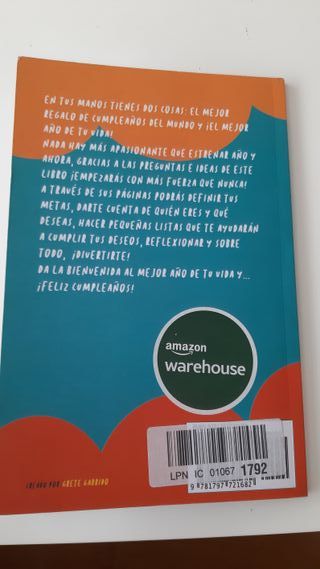 Libro Feliz Cumpleaños