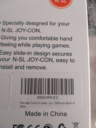 Mandos  para la Nintendo Switch .