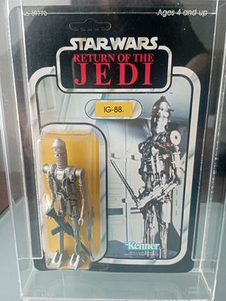 Vintage IG-88 MOC  ROTJ 77Back