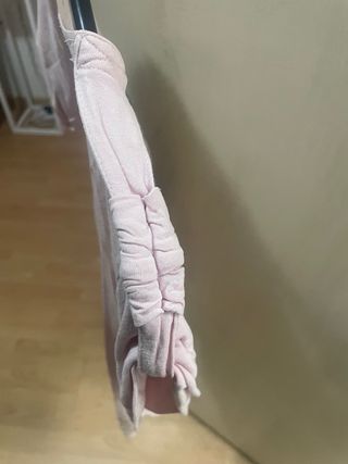 ZARA - Camiseta estampada rosa pálido t.L