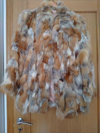 Chaquetón de piel de zorro