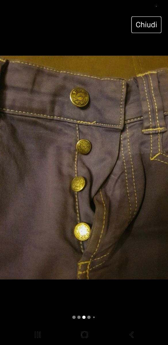 Jeans 9.2 Carlo Chionna uomo lilla