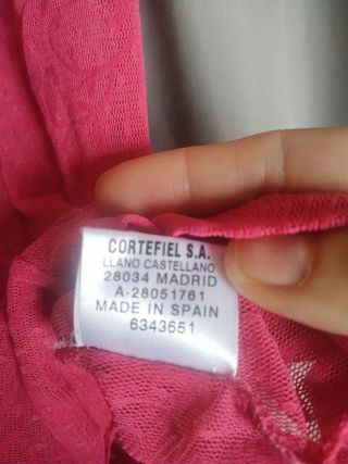 Camiseta de encaje elástica NUEVA