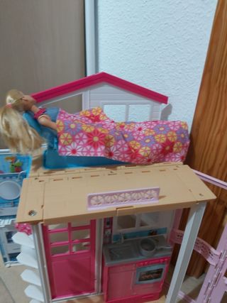 Casa Barbie dos pisos