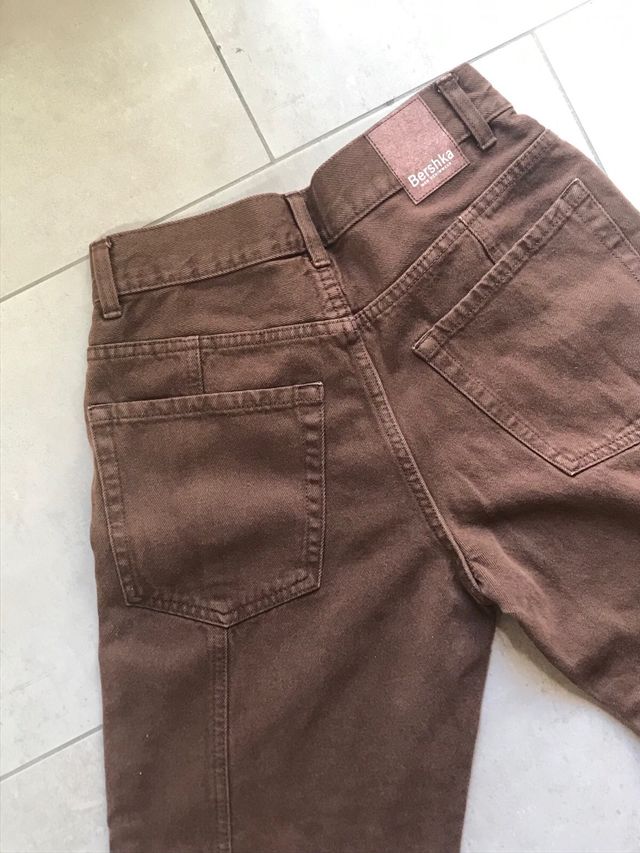 Pantalon tejano marrón