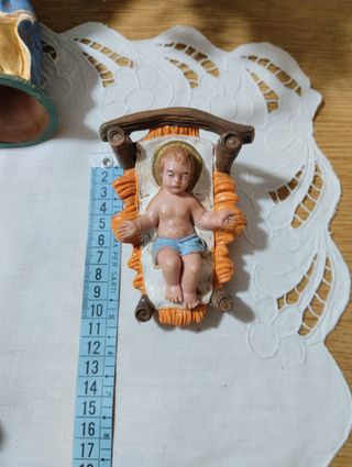 Statuine presepe vintage .Made Italy