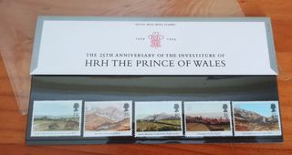 Sellos príncipe de Gales Royal Mail Mint