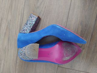 Zapatos fiesta azul
