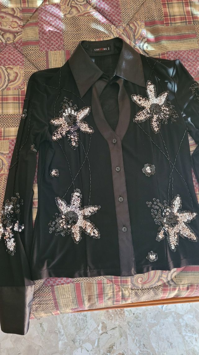 Camicia con paillets